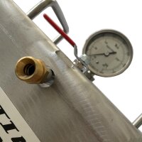 Dampfaufsatz zur Reinigung von Holzfässern mit dem TopSteam Dampfreiniger