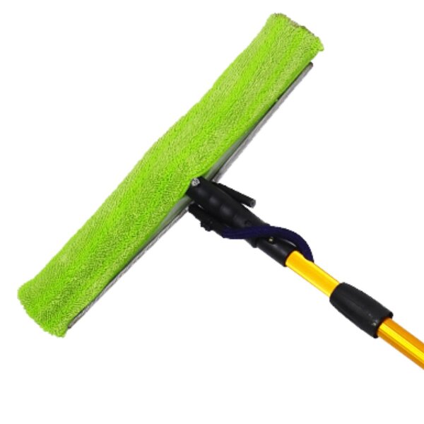 Solarpanelreiniger mit Teleskopstange - für die Reinigung von Fenstern und Solarpanels